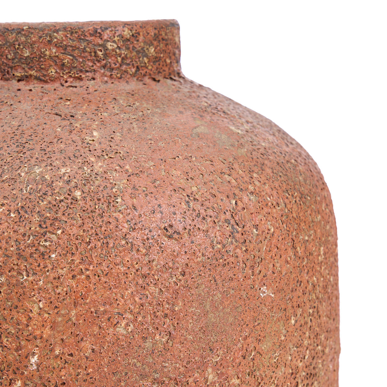 Vase Clay Echo en terre cuite naturelle 40 cm, vue 7