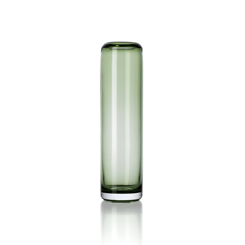 Dimensions Cilindervaas Tall Vert in gerecycled glas 26 cm