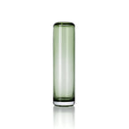 Vase cylindre Tall Vert en verre recyclé 26 cm