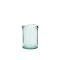Vase Jiandan en verre recyclé transparent 20 cm