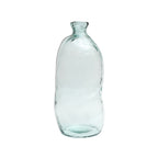Vase Jinsuo en verre recyclé transparent 73 cm