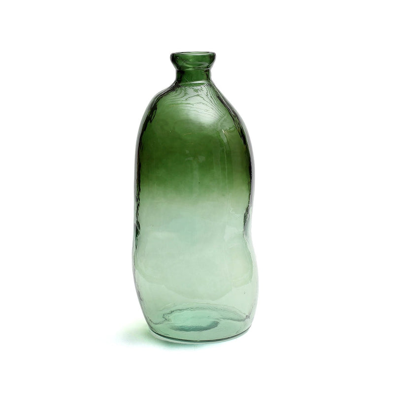 Dimensions Vase Jinsuo en verre recyclé vert 73 cm