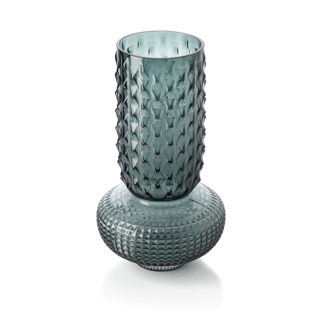 Vase Sapphire Jewel en verre bleu pétrole 38 cm, vue 3