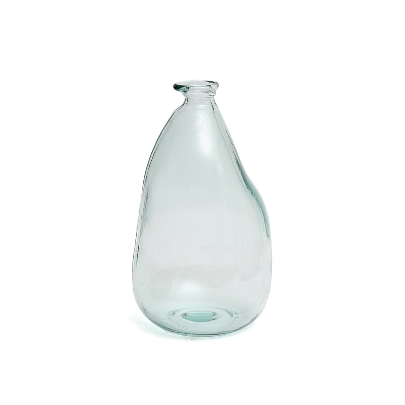 Dimensions Vase Shudi en verre recyclé transparent 36 cm