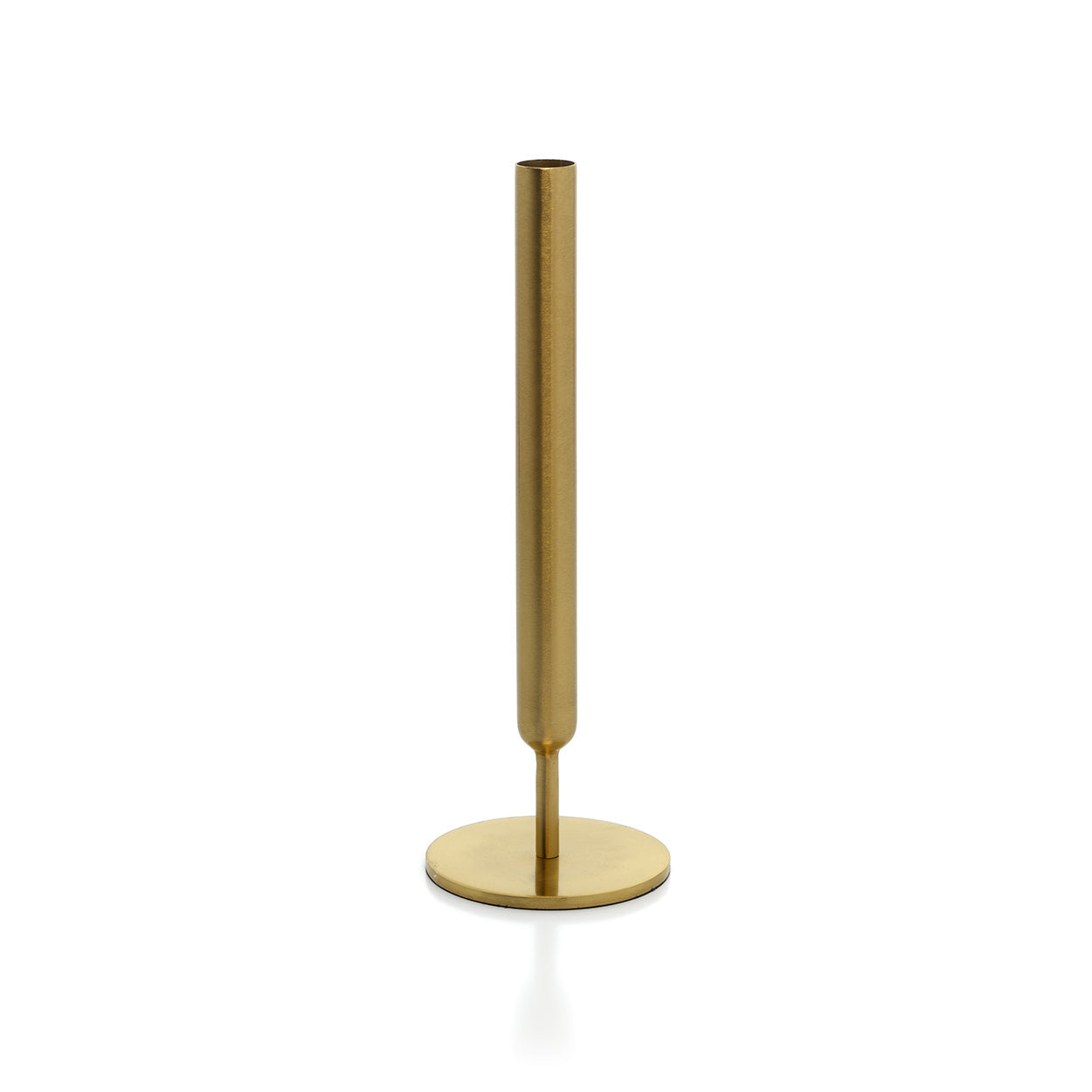 Vase soliflore Miss Slimsy en laiton doré 30 cm