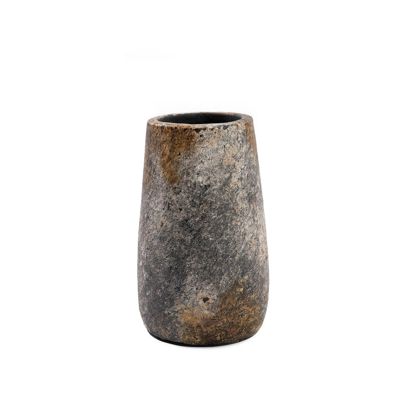 Dimensions Vase Spooky en terre cuite grise 22 cm