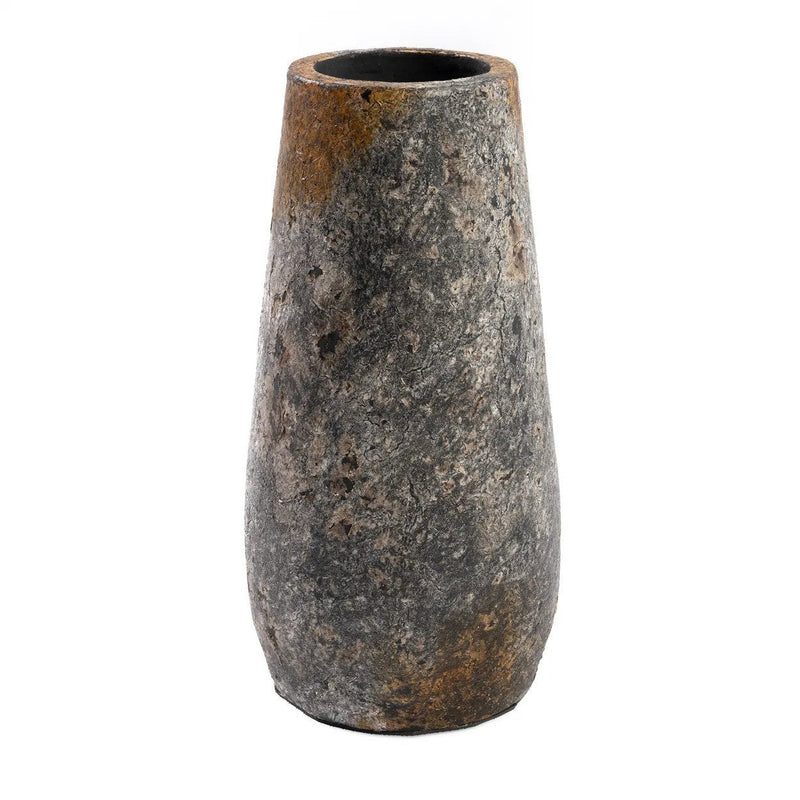 Dimensions Vase Spooky en terre cuite grise 31 cm