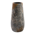 Vase Spooky en terre cuite grise 31 cm