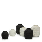 Vase Trendy en terre cuite noire 14 cm, vue 5