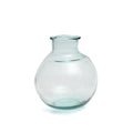 Vase Yugang en verre recyclé transparent 31 cm