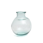 Vase Yugang en verre recyclé transparent 31 cm