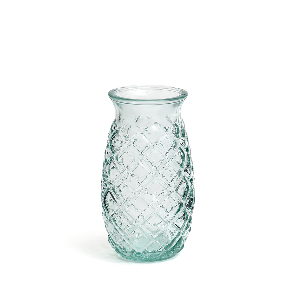 Verre à cocktail ananas en verre recyclé 15 cm