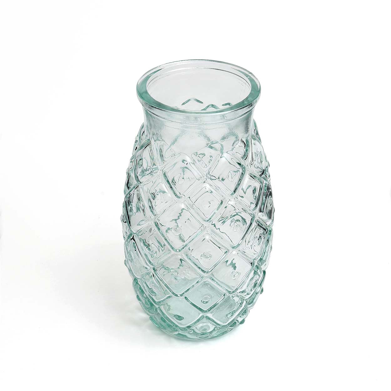 Verre à cocktail ananas en verre recyclé 17 cm, vue 5