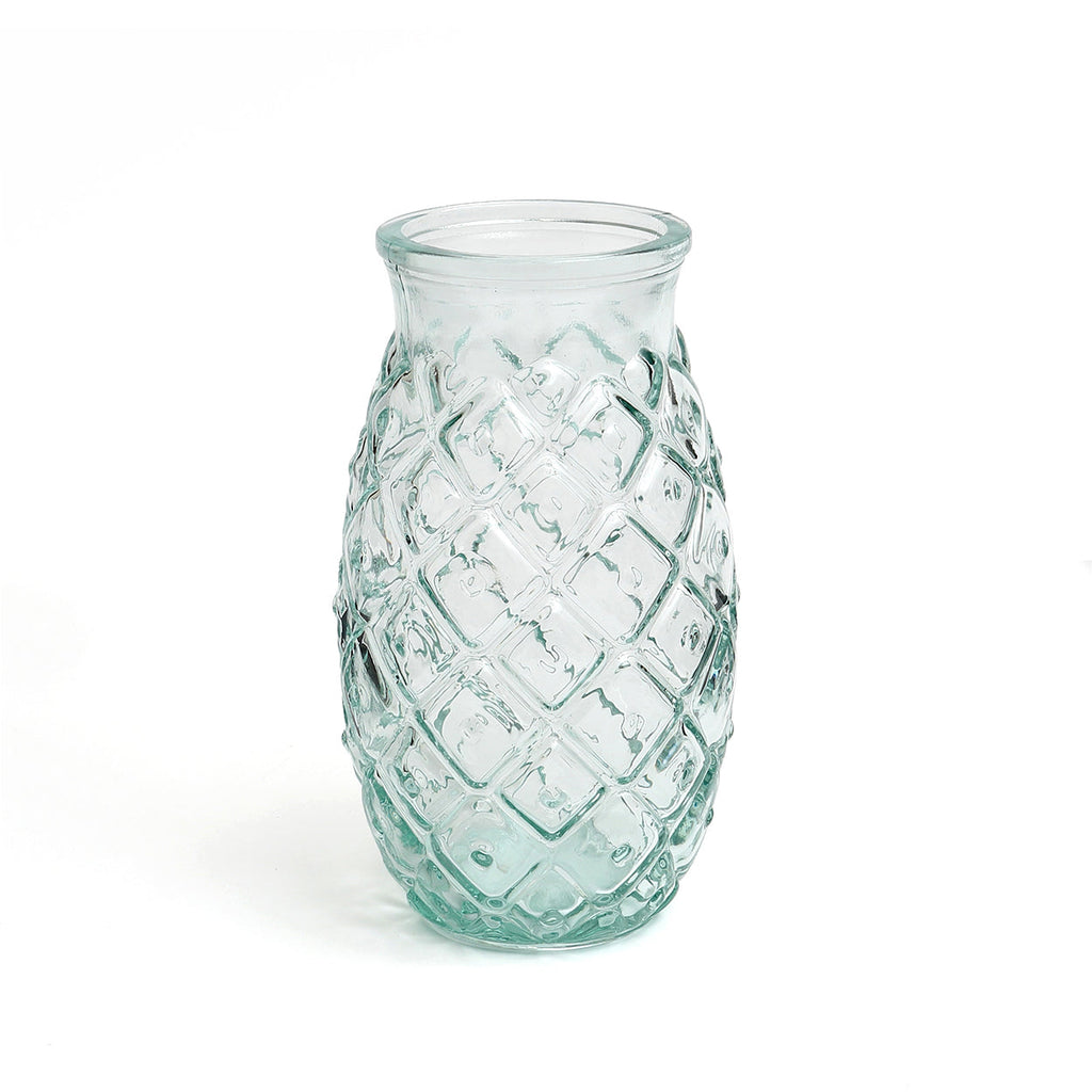 Verre à cocktail ananas en verre recyclé 17 cm