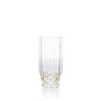 Verre highball à motif losangé irisé 16 cm