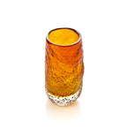 Verre highball texturé en verre ambré dégradé, vue 3