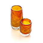 Verre highball texturé en verre ambré dégradé, vue 4