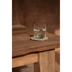 Verre à whisky à empreintes en verre recyclé 9 cm, vue 4