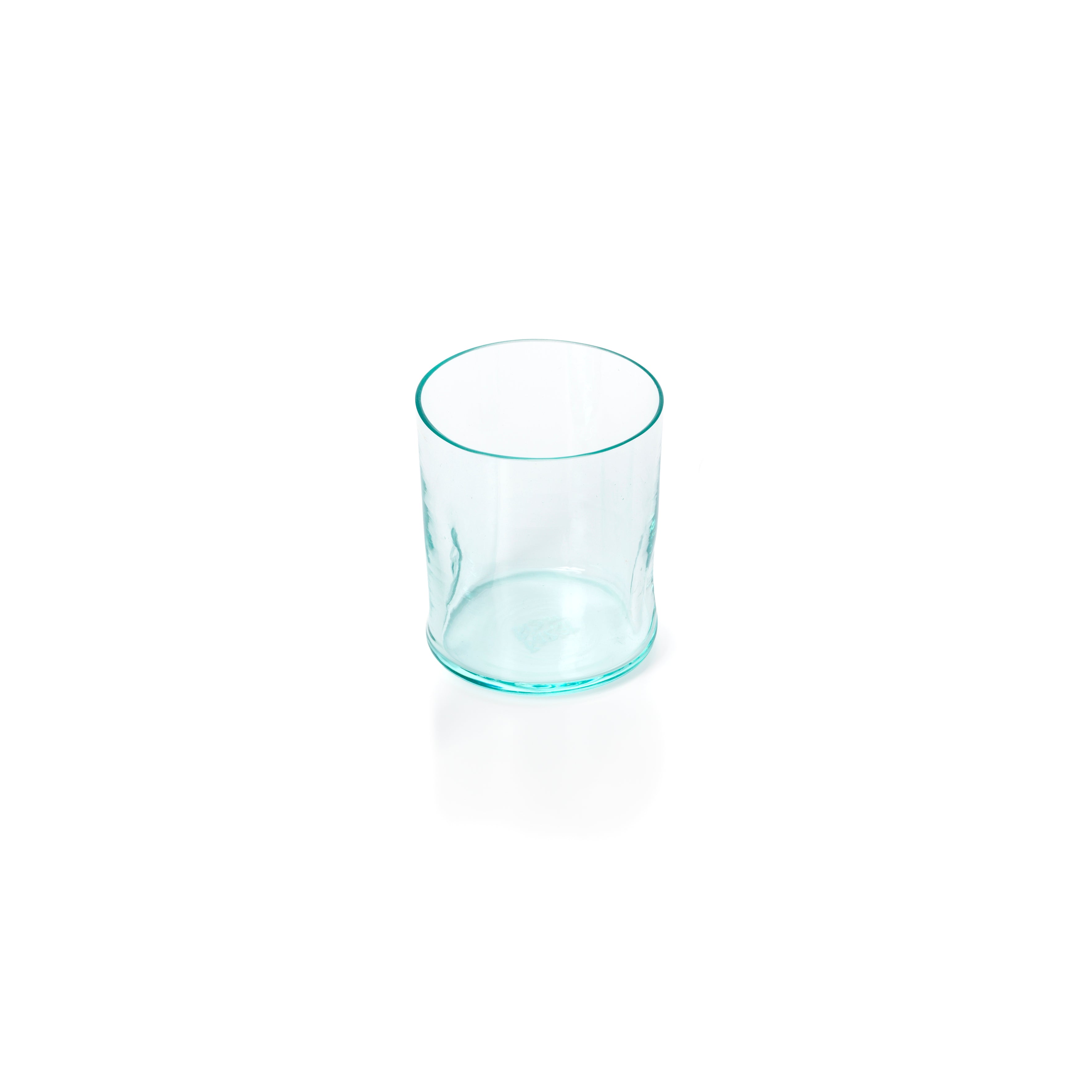 Verre à whisky à empreintes en verre recyclé 9 cm, vue 7
